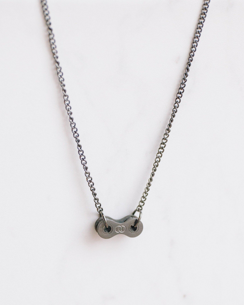 Double Link Infinity Necklace