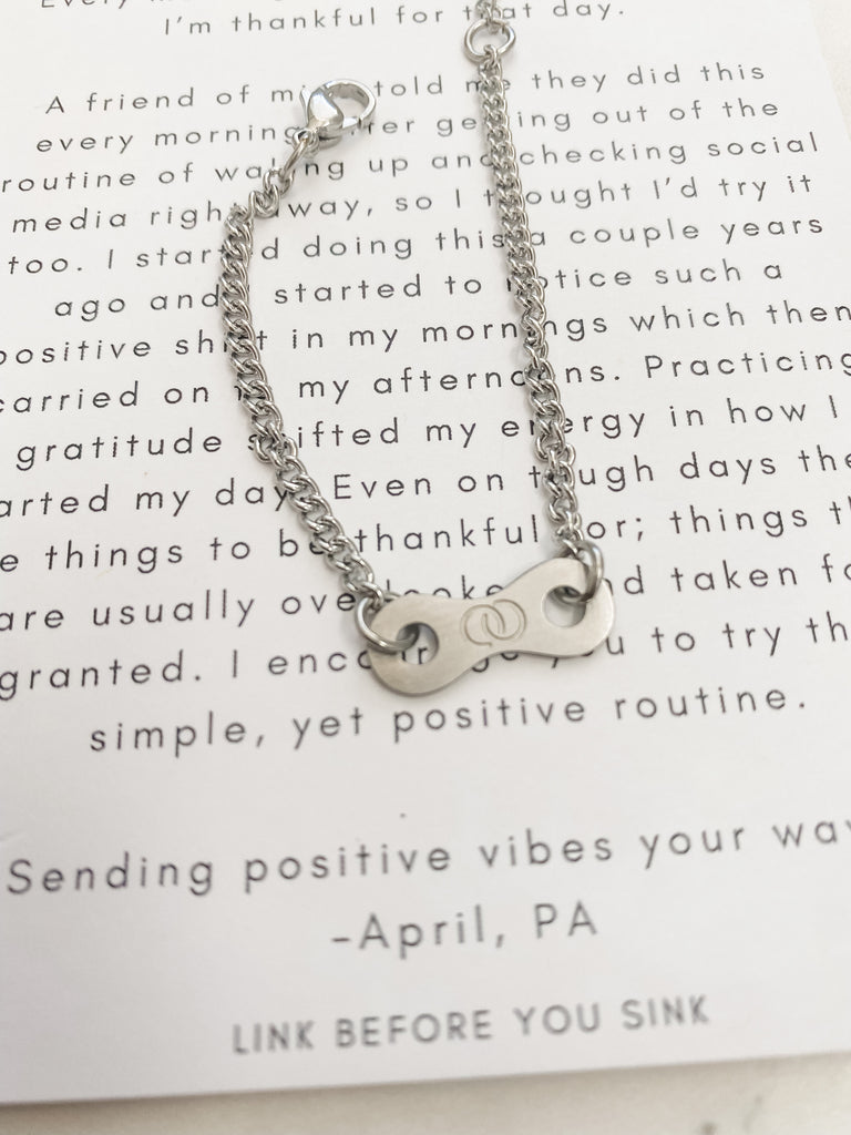 April's reminder of gratitude!