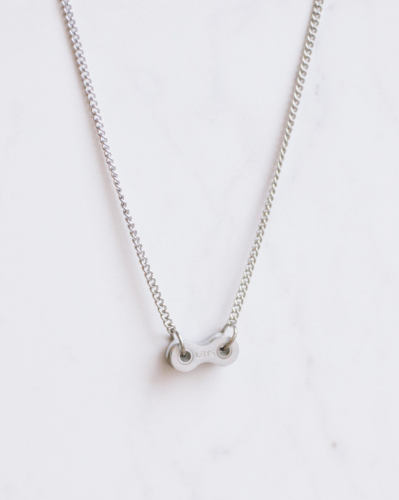 Double Link Infinity Necklace