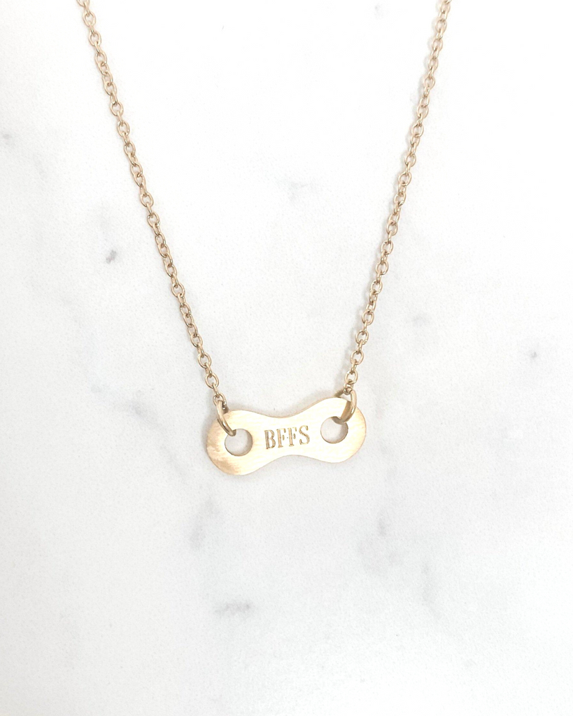 Customized Initial Link Necklace