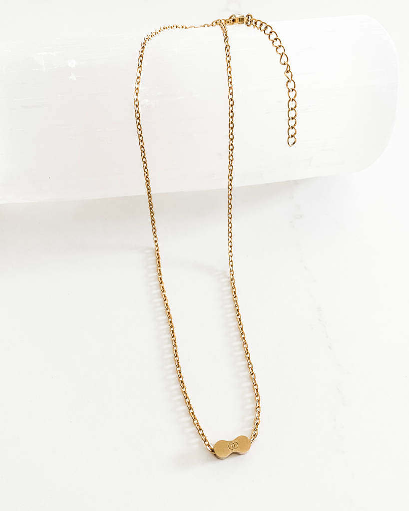 Beaded Link Layering Necklace