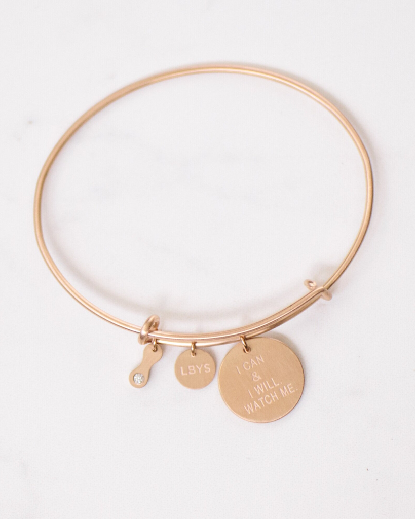 I Can & I Will Bangle