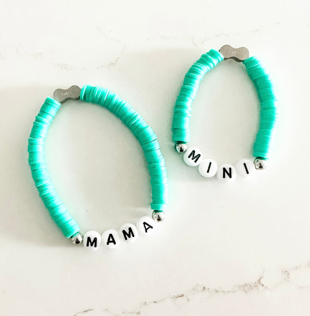 Custom Link Heishi Bracelet